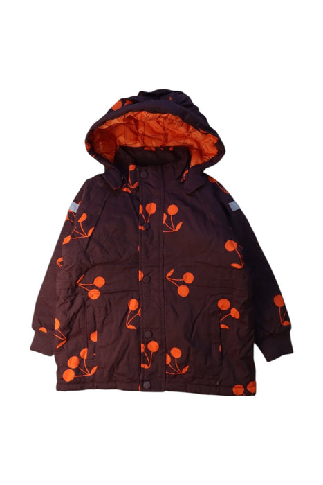 A Multicolour Ski Jackets from Tinycottons in size 4T for girl. (Front View)