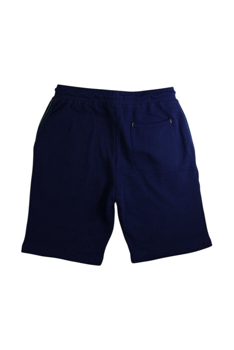 A Navy Shorts from Boden in size 12Y for boy. (Back View)