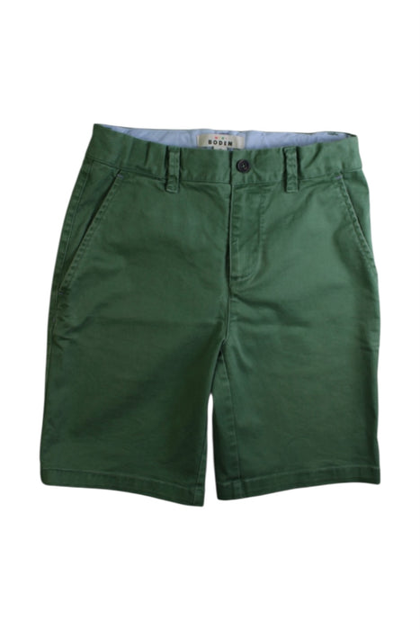 A Green Shorts from Boden in size 11Y for boy. (Front View)