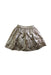 A Metallic Short Skirts from Boden in size 7Y for girl. (Front View)