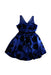 A Blue Sleeveless Dresses from Rare Editions in size 8Y for girl. (Front View)