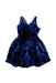 A Blue Sleeveless Dresses from Rare Editions in size 8Y for girl. (Back View)