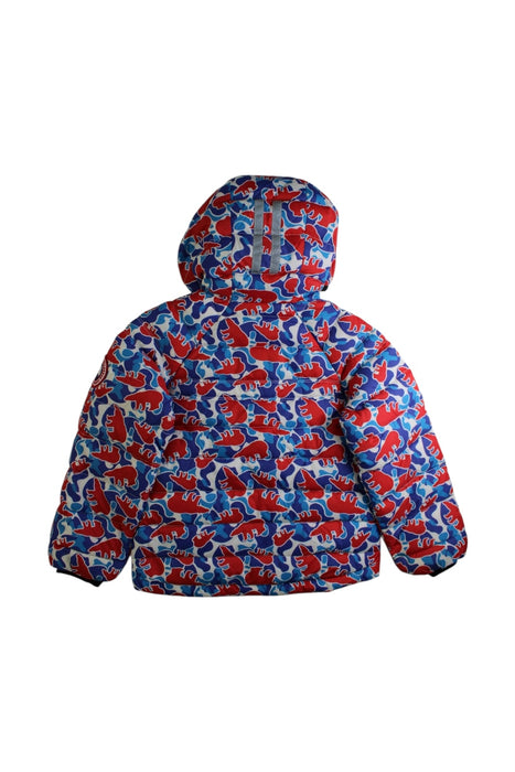 A Multicolour Puffer/Quilted Coats & Outerwear from Canada Goose in size 4T for boy. (Back View)