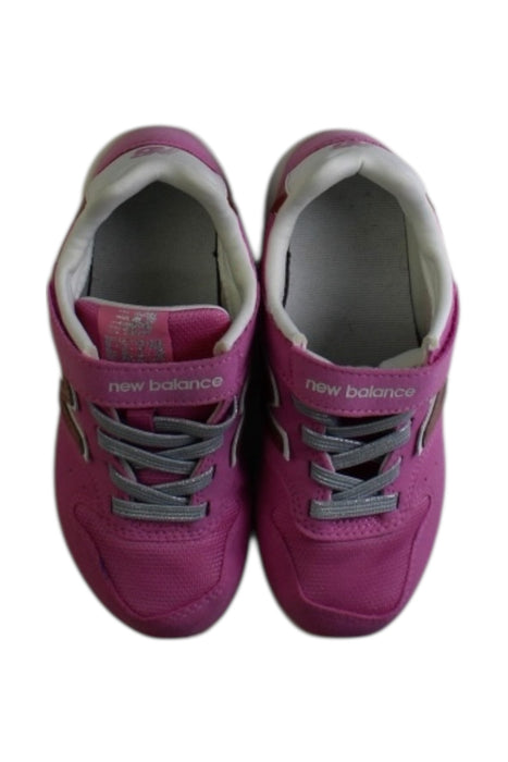 A Pink Sneakers from New Balance in size 12-18M for girl. (Back View)