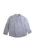 A White Long Sleeve Shirts from Monoprix in size 4T for boy. (Front View)