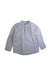A White Long Sleeve Shirts from Monoprix in size 4T for boy. (Front View)