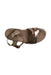 A Metallic Sandals from Geox in size 6T for girl. (Front View)