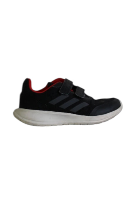 A Black Sneakers from Adidas in size 6T for boy. (Front View)
