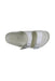 A White Sandals from Birkenstock in size 6T for neutral. (Front View)