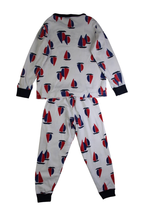 A Multicolour Pyjama Sets from Petit Bateau in size 6T for boy. (Back View)