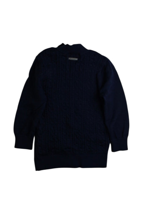 A Navy Knit Sweaters from Ferrari in size 12-18M for boy. (Back View)