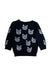 A Navy Knit Sweaters from Seed in size 12-18M for boy. (Back View)