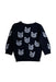 A Navy Knit Sweaters from Seed in size 12-18M for boy. (Back View)