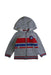 A Grey Lightweight Jackets from La Compagnie des Petits in size 12-18M for boy. (Front View)