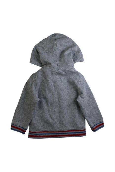 A Grey Lightweight Jackets from La Compagnie des Petits in size 12-18M for boy. (Back View)