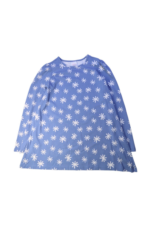 A Blue Long Sleeve Dresses from Hanna Andersson in size 10Y for boy. (Front View)