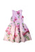 A Pink Sleeveless Dresses from Baker by Ted Baker in size 10Y for girl. (Back View)