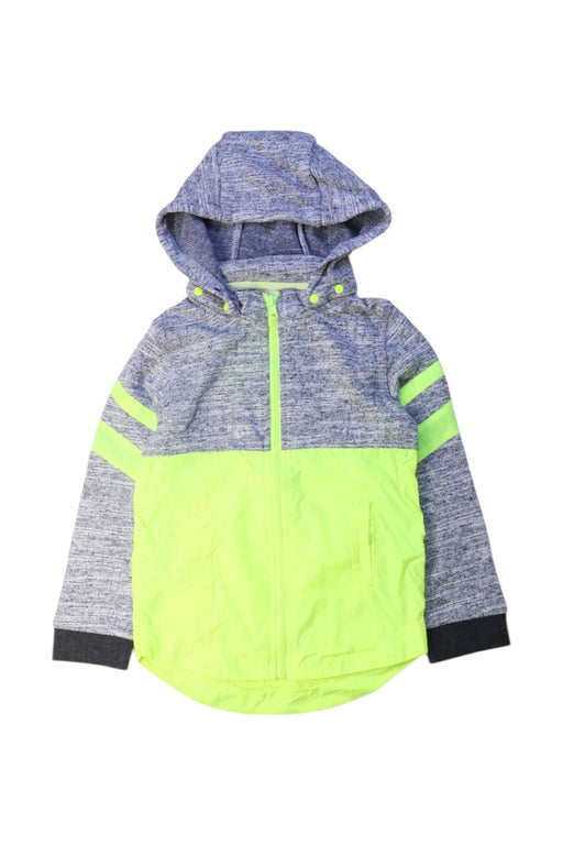 A Blue Rain Jackets from Egg by Susan Lazar in size 3T for neutral. (Front View)