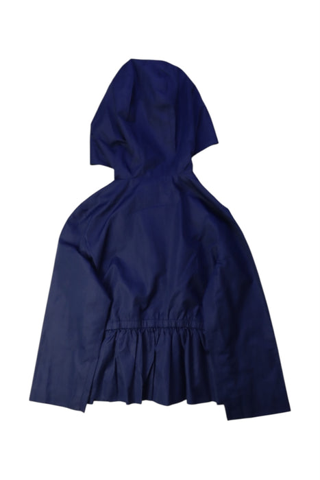 A Navy Rain Jackets from Polo Ralph Lauren in size 4T for girl. (Back View)
