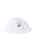 A White Sun Hats from Moschino in size 5T for girl. (Front View)