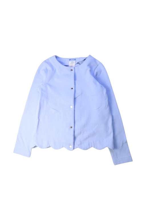 A Blue Cardigans from Jacadi in size 8Y for girl. (Front View)