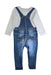 A Blue Long Sleeve Rompers from Mothercare in size 18-24M for boy. (Back View)