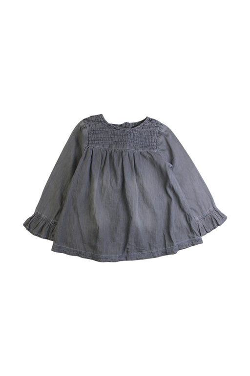 A Grey Long Sleeve Tops from Mothercare in size 2T for girl. (Front View)