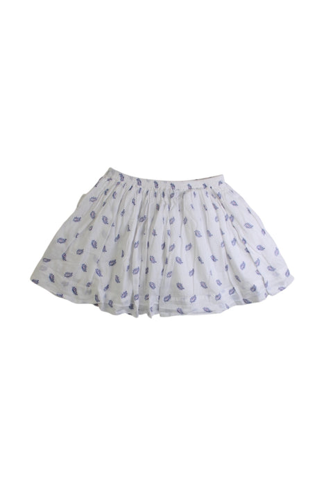 A White Short Skirts from Velveteen in size 5T for girl. (Back View)