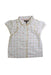 A White Short Sleeve Tops from Velveteen in size 6T for girl. (Front View)