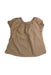 A Brown Short Sleeve Tops from Velveteen in size 6T for girl. (Front View)