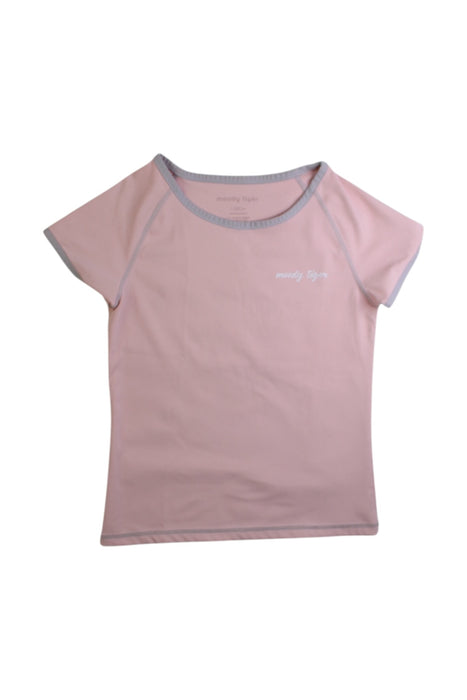 A Pink Active Tops from Moody Tiger in size 5T for girl. (Front View)