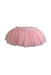 A Pink Tulle Skirts from Flo Dancewear in size 5T for girl. (Back View)
