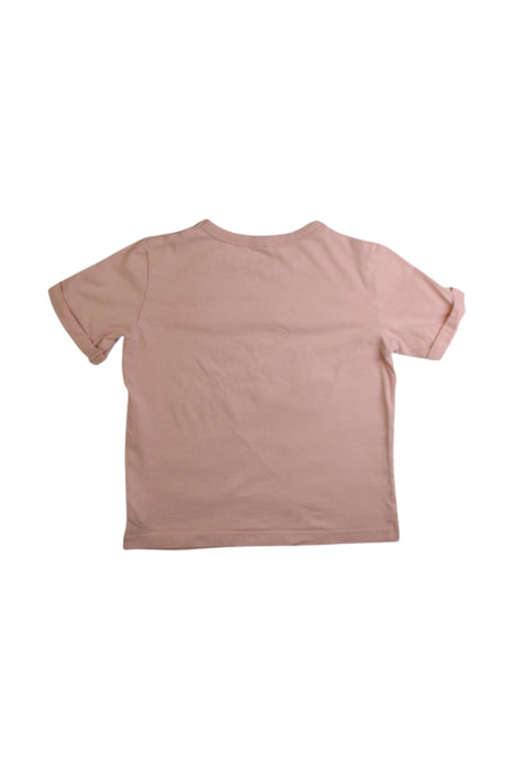 A Peach Short Sleeve T Shirts from Stella McCartney in size 4T for girl. (Back View)