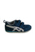 A Blue Sneakers from ASICS in size 3T for boy. (Front View)