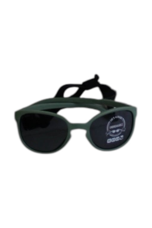 A Green Sunglasses from Ki ET LA in size 2T for boy. (Front View)