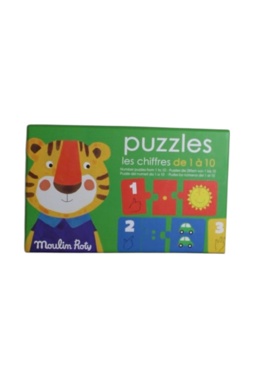 A Multicolour Board Games & Puzzles from Moulin Roty in size 2T for neutral. (Front View)