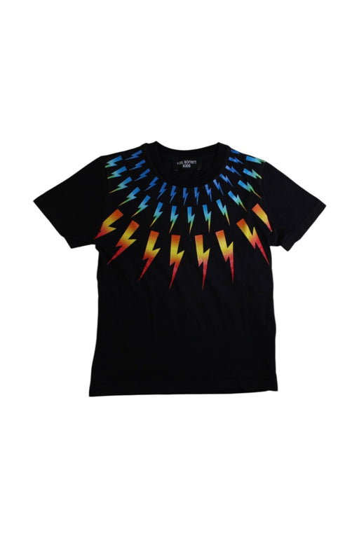 A Multicolour Short Sleeve T Shirts from Neil Barrett Kids in size 5T for boy. (Front View)