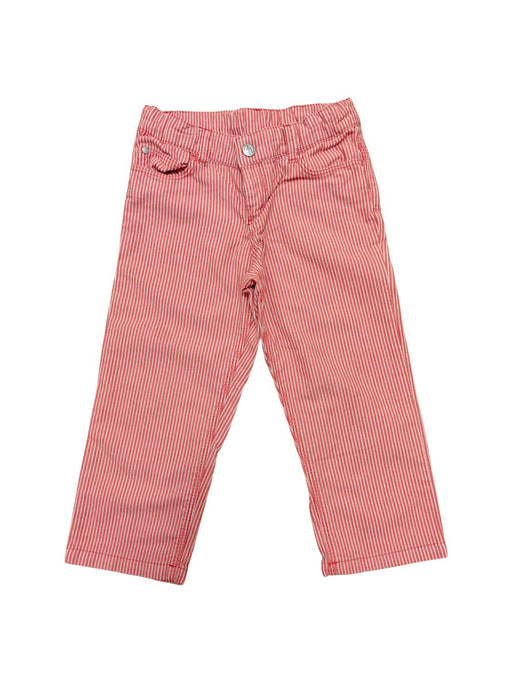 A Red Casual Pants from Petit Bateau in size 2T for neutral. (Front View)