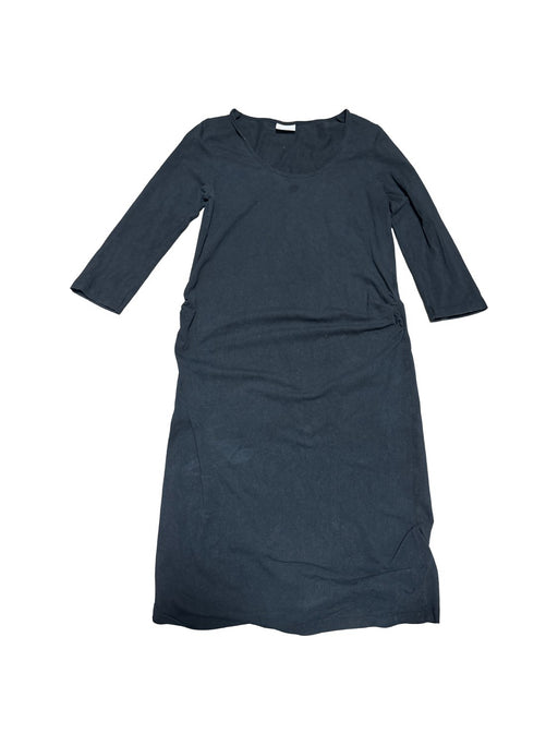 A Navy Long Sleeve Dresses from Mamalicious in size Maternity-S for maternity. (Front View)