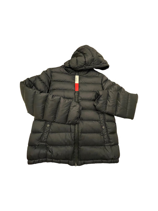 A Black Puffer/Quilted Jackets from Moncler in size 12Y for neutral. (Front View)