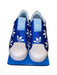 A Blue Sneakers from Adidas in size 9Y for neutral. (Front View)