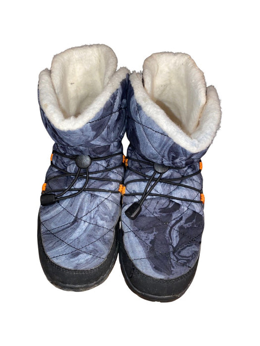A Blue Winter Boots from Moody Tiger in size 9Y for neutral. (Front View)
