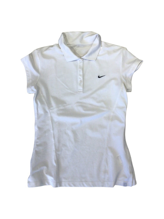 A White Active Tops from Nike in size 14Y for girl. (Front View)