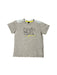 A Grey Short Sleeve T Shirts from Calvin Klein in size 10Y for boy. (Front View)