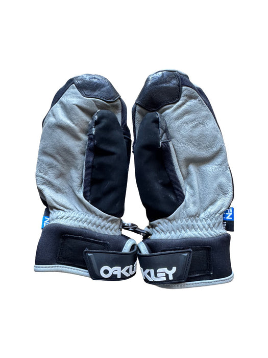 A Black Gloves & Mittens from Oakley in size 14Y for neutral. (Back View)