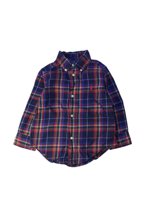 A Multicolour Long Sleeve Shirts from Ralph Lauren in size 2T for boy. (Front View)