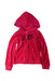 A Red Zippered Sweatshirts from Juicy Couture in size 4T for girl. (Front View)