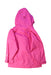 A Pink Rain Jackets from Columbia in size 2T for girl. (Back View)