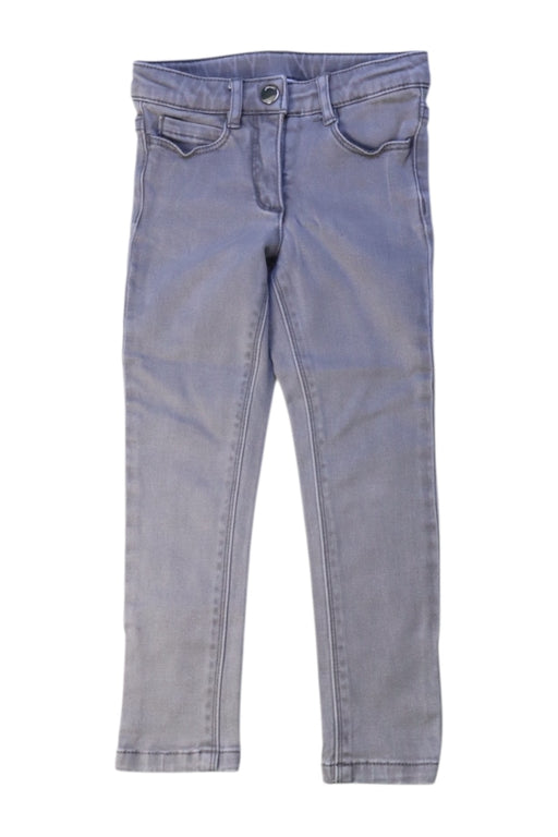 A Grey Jeans from Jacadi in size 3T for girl. (Front View)