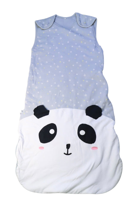 A Blue Sleepsacs from Mides in size 6-12M for neutral. (Front View)